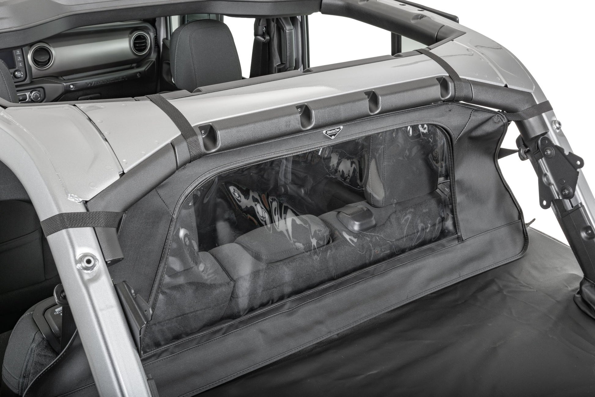 MasterTop Jeep JL WindStopper/Tonneau Cover Combo 18-Current Wrangler JL 4 Door Soft Top MasterTop