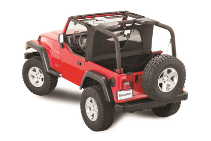 Jeep LJ WindStopper/Tonneau Cover Combo For 04-06 Jeep LJ Wrangler Unlimited Mastertwill MasterTop-3