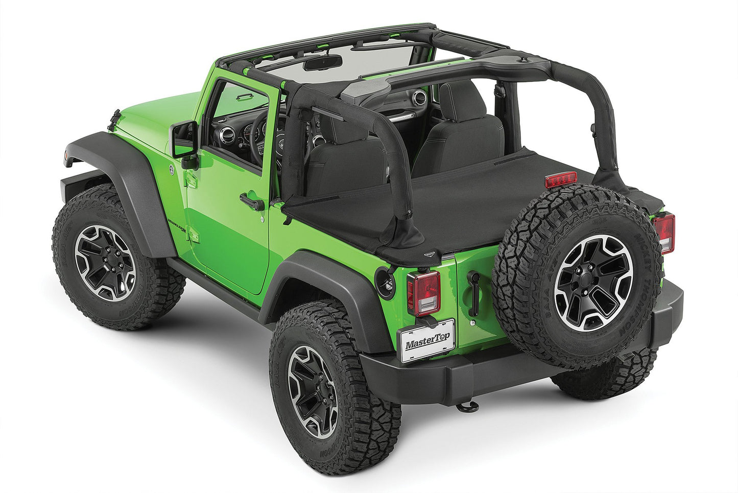 MasterTop Jeep JK WindStopper Plus/Tonneau Cover Combo For 07-18 Wrangler JK MasterTop