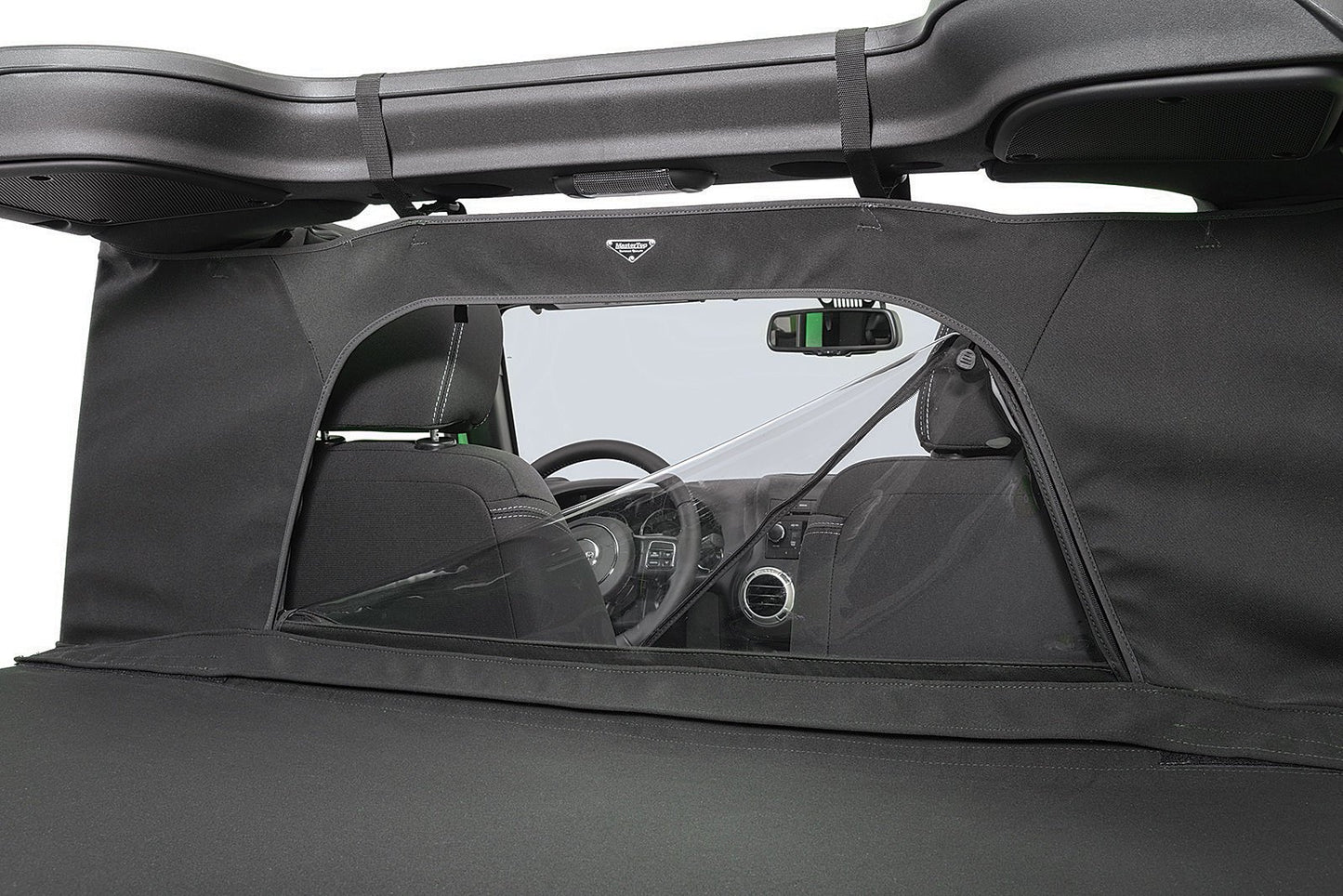 MasterTop Jeep JK WindStopper Plus/Tonneau Cover Combo For 07-18 Wrangler JK MasterTop