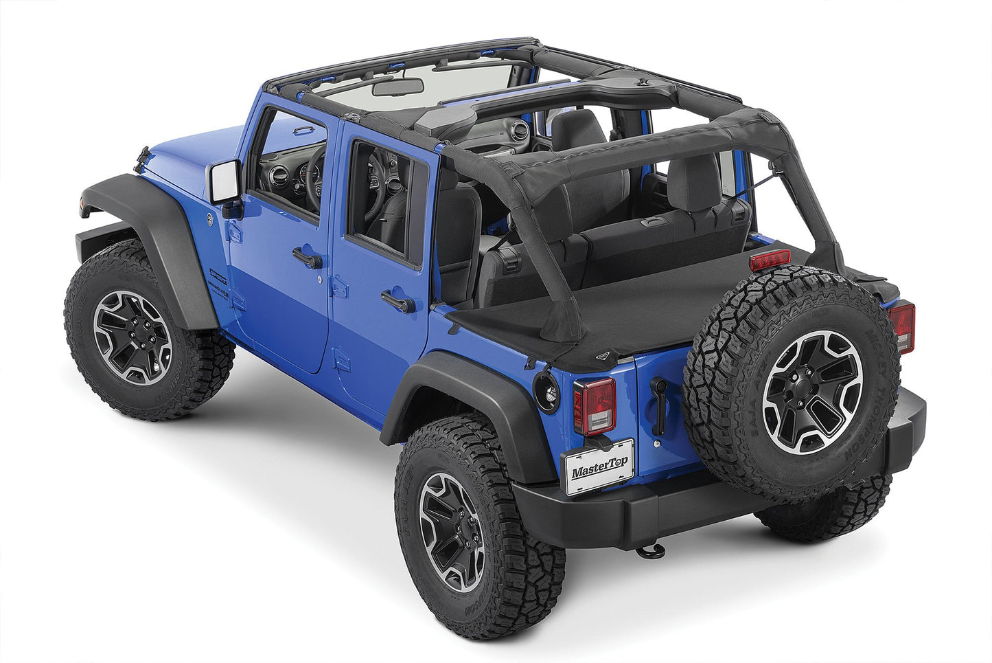 MasterTop Jeep JK WindStopper Plus/Tonneau Cover Combo For 07-18 Wrangler JK MasterTop