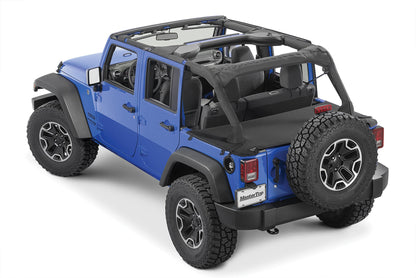 Jeep JK WindStopper Plus/Tonneau Cover Combo For 07-18 Wrangler JK MasterTop-1