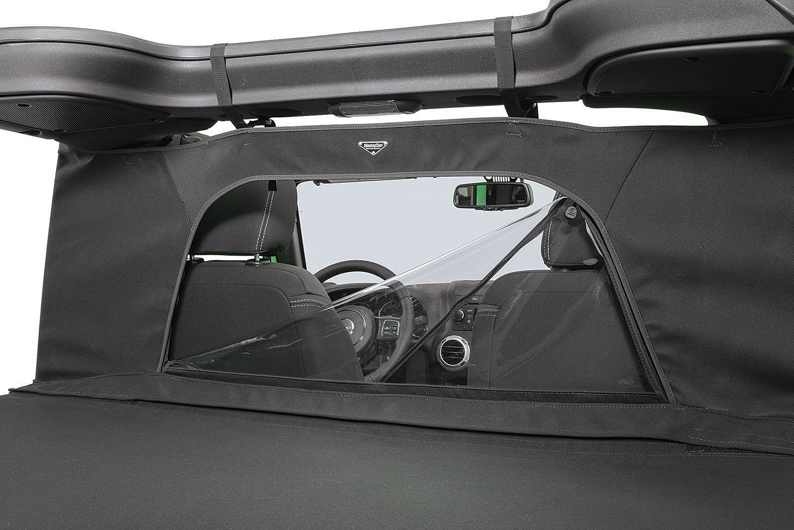 MasterTop Jeep JK WindStopper Plus/Tonneau Cover Combo For 07-18 Wrangler JK MasterTop