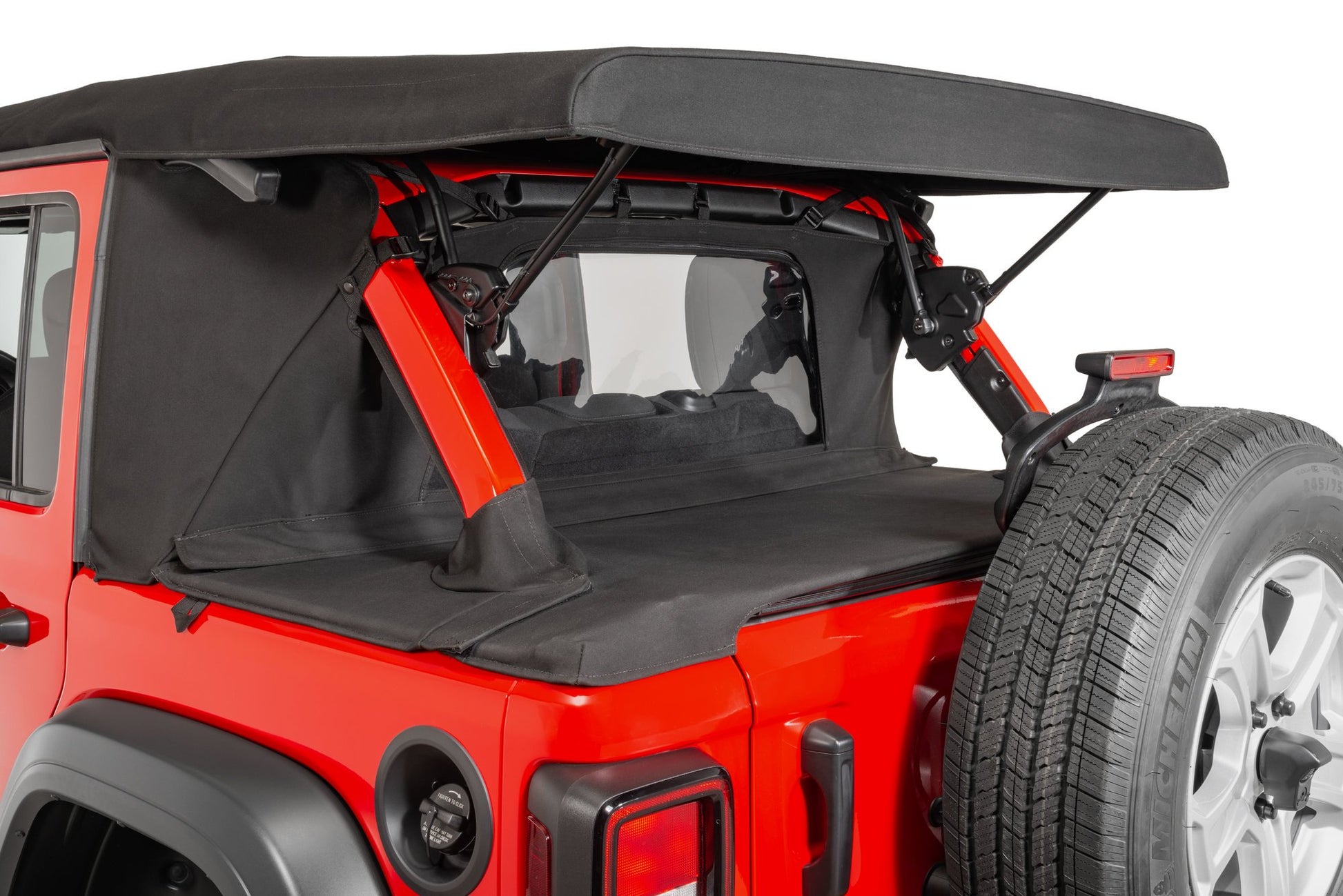 Jeep JL WindStopper Plus/Tonneau Cover Ultimate Combo 18-Current Wrangler JL 4 Door Soft Top MasterTop-4