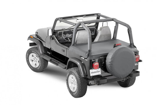 Jeep YJ Tonneau Cover For 92-95 Wrangler YJ Black Diamond MasterTop