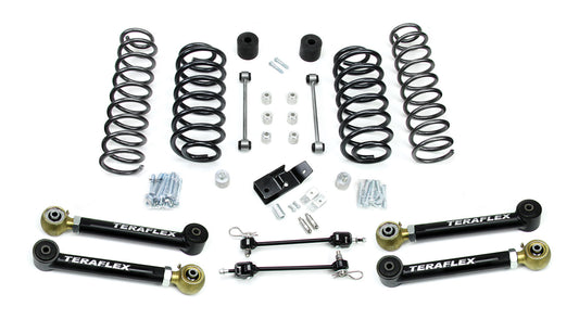 97-06 Jeep Wrangler TJ 3 Inch Suspension System w/ 4 Short Control Arms No Shocks TeraFlex