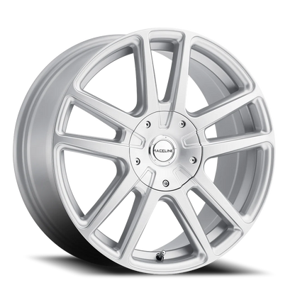Aluminum 17x7.5 Encore 145S Hyper Silver Raceline Wheels-2