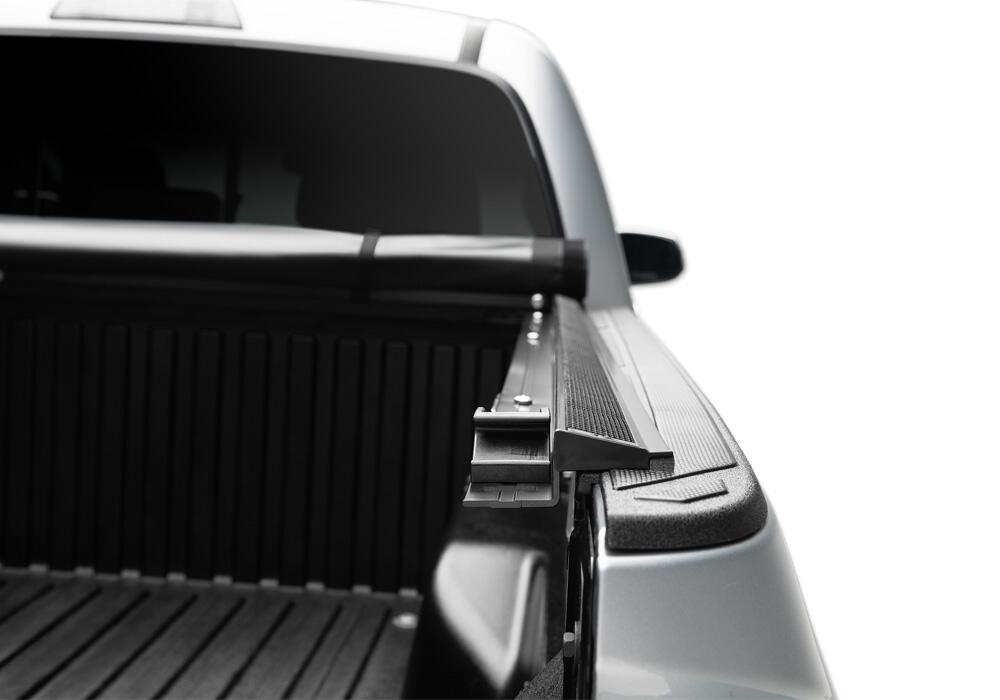 Pro X15 Tonneau Cover Black 2007-2021 Toyota Tundra with Track System 5 Foot 6 Inch Bed with or without Trail Special Edition Storage Boxes Truxedo-3