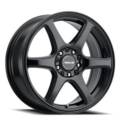 Aluminum 14x5.5 Matrix 146B Gloss Black Raceline Wheels-3