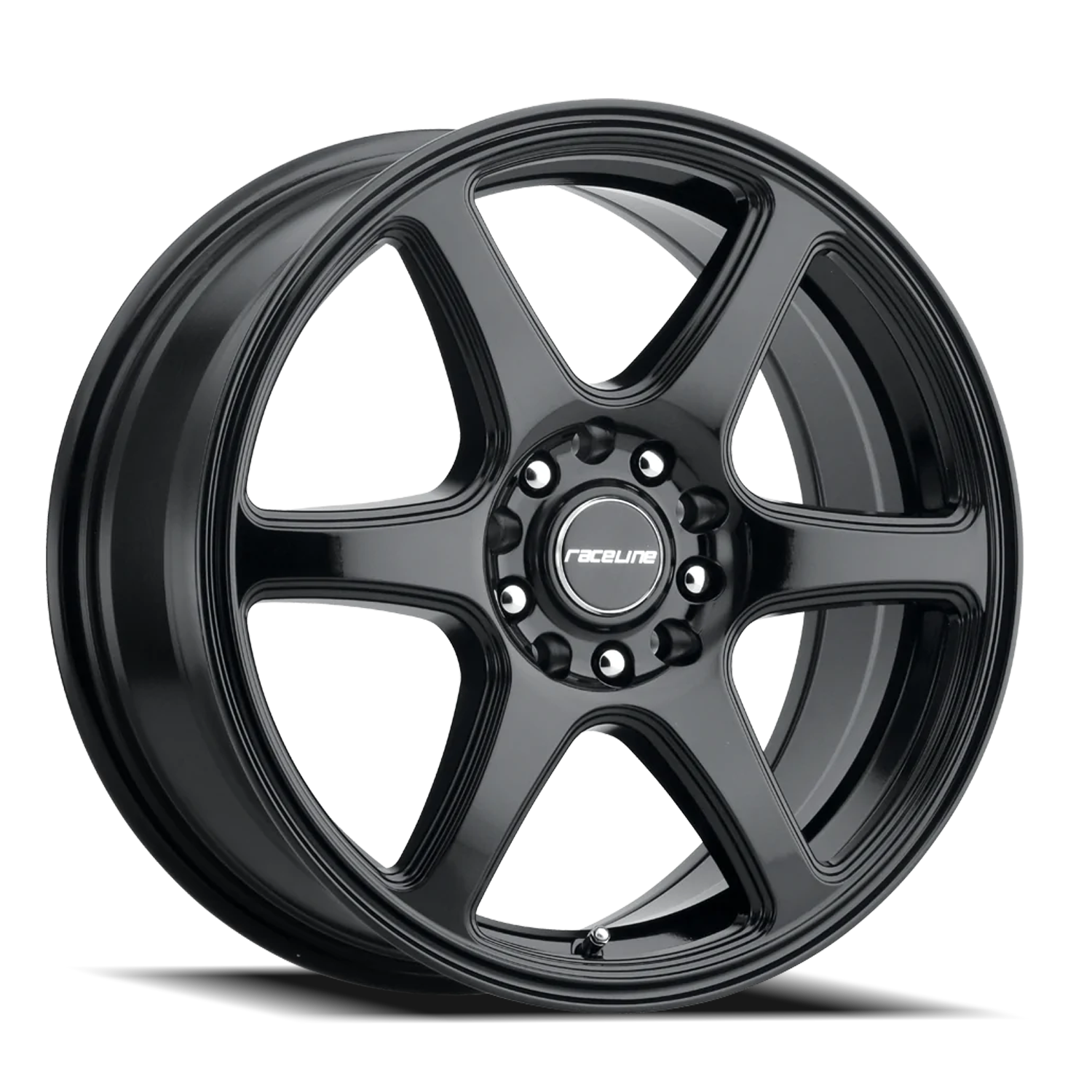 Raceline Wheels Aluminum Wheels 18x8 Matrix 146B Gloss Black Raceline Wheels