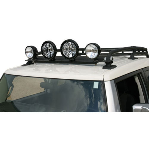 Light Bar Mounting Kit 07-14 FJ Cruiser Black Products Tuffy Security