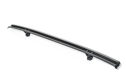 Jeep JK No Drill Windshield Header For 07-18 Wrangler JK Black MasterTop