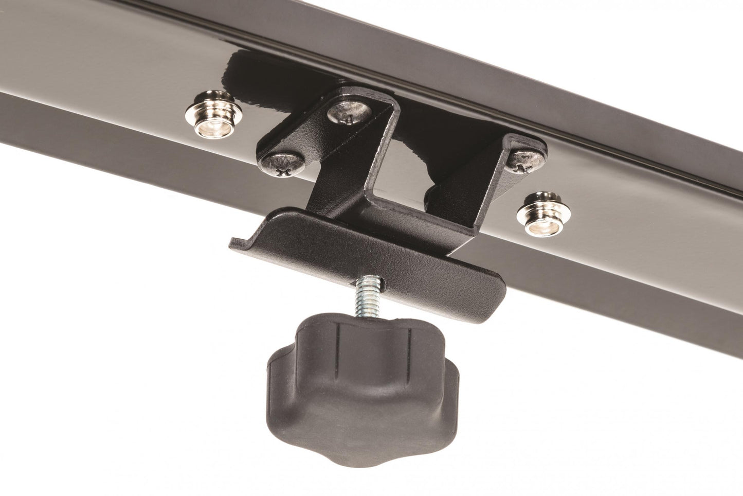 Jeep JK No Drill Windshield Header For 07-18 Wrangler JK Black MasterTop-2