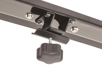 Jeep JK No Drill Windshield Header For 07-18 Wrangler JK Black MasterTop-2