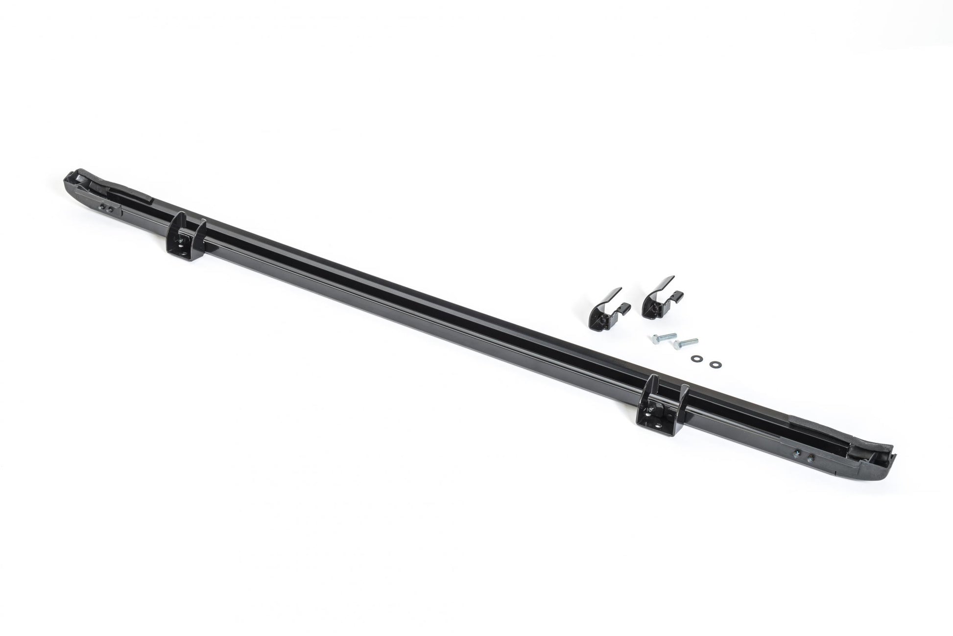 Jeep TJ No Drill Windshield Header For 97-06 Wrangler TJ Black MasterTop-2