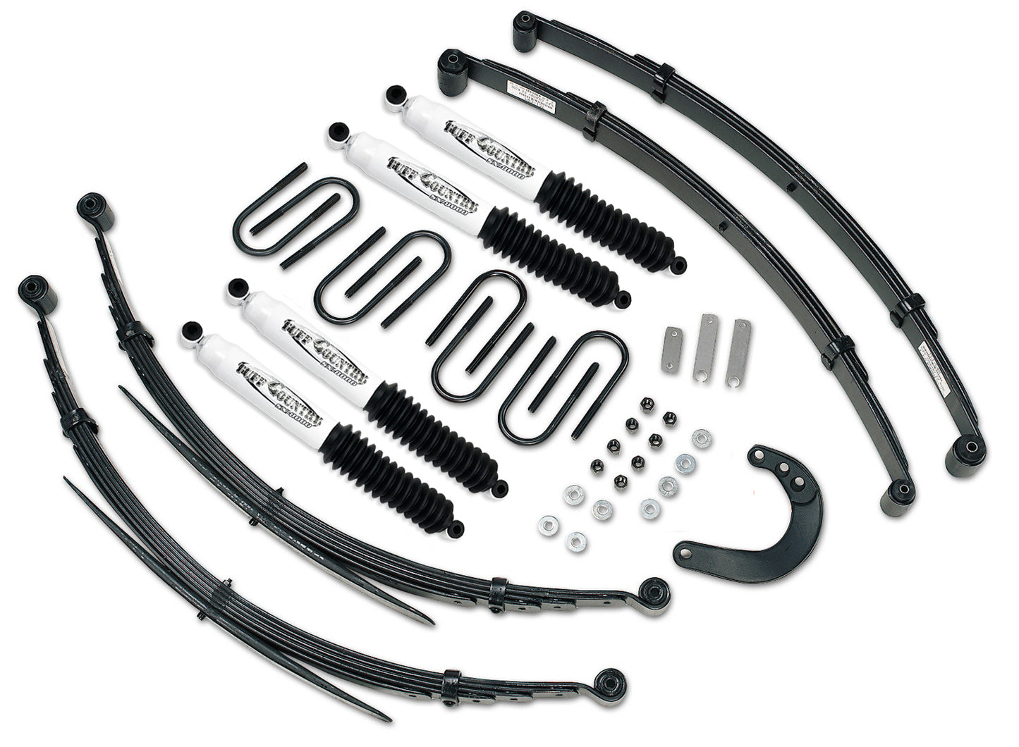 4 Inch Lift Kit 73-87 Chevy/GMC Truck/Suburban 3/4 Ton 4x4 K20 Heavy Duty Fits Models w/56 Inch long Rear Springs Tuff Country-2