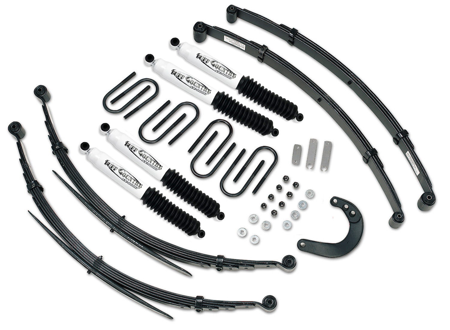 4 Inch Lift Kit 73-87 Chevy/GMC Truck/Suburban 3/4 Ton 4x4 K20 Heavy Duty Fits Models w/56 Inch long Rear Springs Tuff Country-2