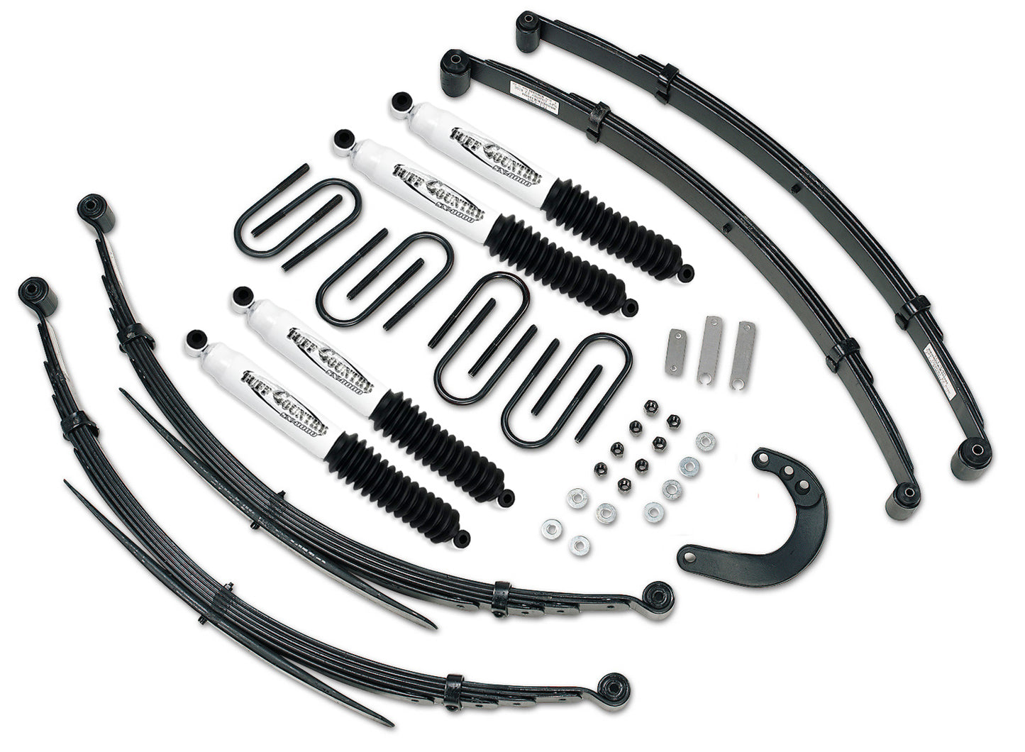 4 Inch Lift Kit 88-91 Chevy Suburban/Blazer/GMC Suburban/Jimmy 1/2 Ton Heavy Duty Fits Models w/56 Inch long Rear Springs Tuff Country-2