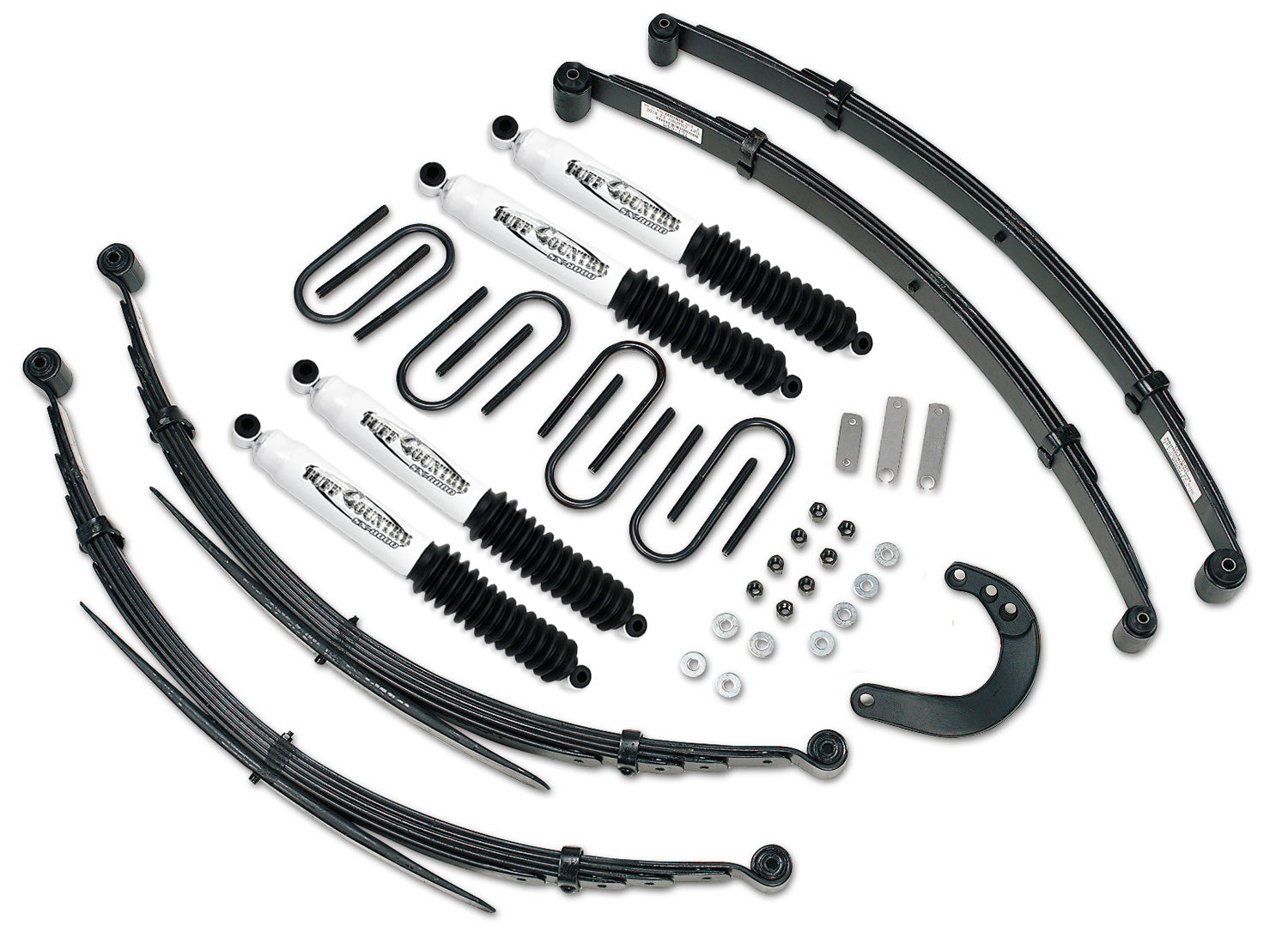 4 Inch Lift Kit 88-91 Chevy Suburban/Blazer/GMC Suburban/Jimmy 1/2 Ton Heavy Duty Fits Models w/56 Inch long Rear Springs Tuff Country-2
