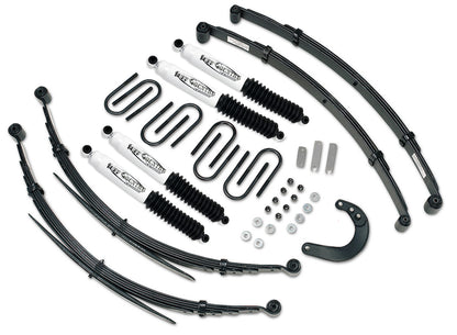 4 Inch Lift Kit 88-91 Chevy/GMC Suburban 3/4 Ton Heavy Duty Fits Models w/52 Inch long Rear Springs Tuff Country