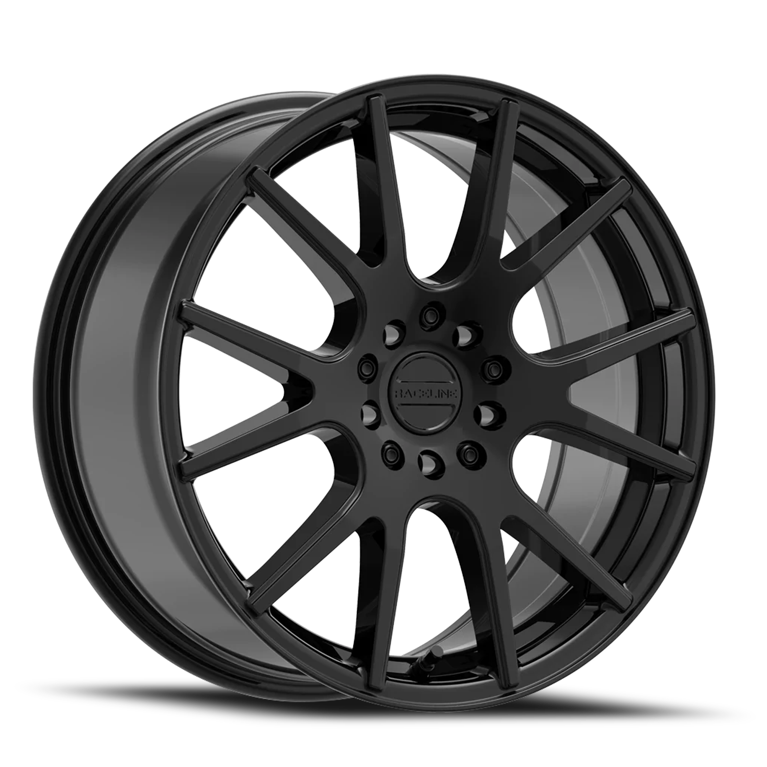 Aluminum 18x8 Intake 147B Black Raceline Wheels-3