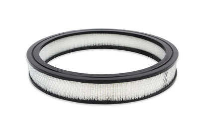 Air Filter Element 14 Inch x 2 Inch Paper Service replacement for #1480 air filter assembly Mr Gasket