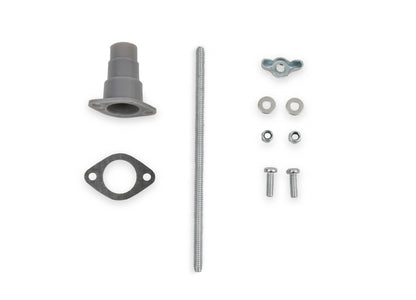Air Cleaner 14 Inch Diameter x 2-1/4 Inch Tall Chrome Fits 5-1/8 Inch Diameter Carb Neck Mr Gasket-2