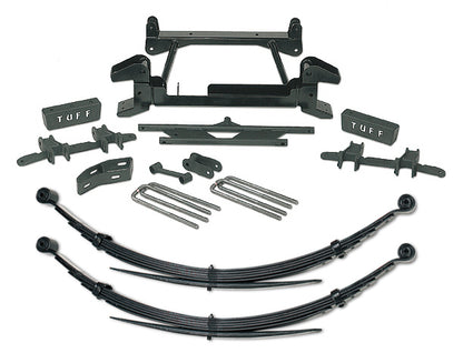 4 Inch Lift Kit 88-98 Chevy/GMC Truck K1500 with Rear Leaf Springs Tuff Country-1