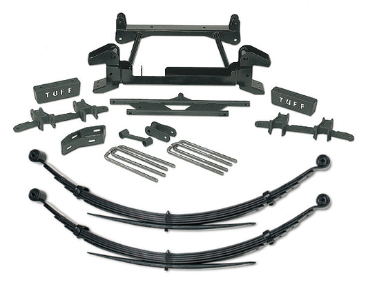 4 Inch Lift Kit 88-98 Chevy/GMC Truck K1500 with Rear Leaf Springs Tuff Country-1