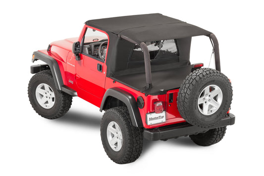 Jeep TJ Ultimate Soft Top Combo Bimini Top Plus For 03-06 Wrangler TJ WindStopper Plus and Tonneau MasterTop