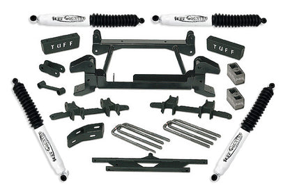 4 Inch Lift Kit 88-97 Chevy/GMC Truck K2500/3500 4x4 8 Lug Fits Models with stamped lower Control Arms Tuff Country