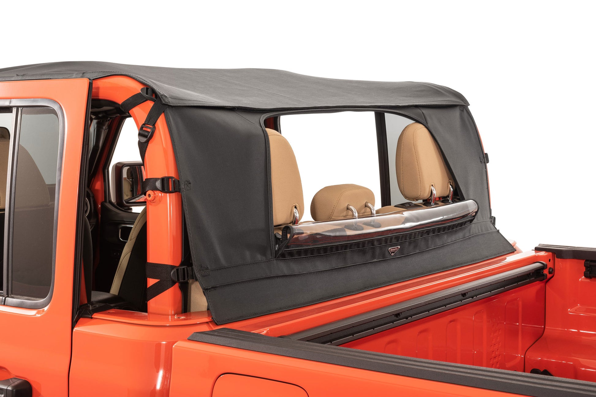 MasterTop Bimini Top Plus/Wind Stopper Combo 2020-Current JT Jeep Gladiator 4Dr MasterTop