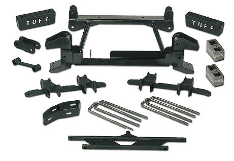 4 Inch Lift Kit 92-98 Chevy/GMC Suburban 2500 8 Lug Fits Models with Cast Lower Control Arms Tuff Country-1