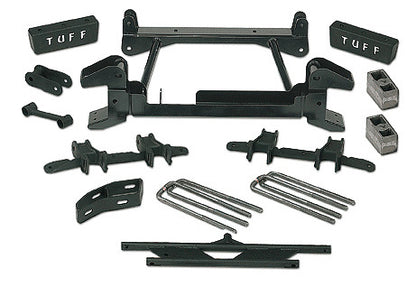 4 Inch Lift Kit 92-98 Chevy/GMC Suburban 2500 8 Lug Fits Models with Cast Lower Control Arms Tuff Country-1