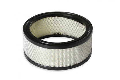 Air Cleaner 6-1/2 Inch Diameter, 2-7/16 Inch Tall Chrome Fits 5-1/8 Inch Diameter Carb Neck Mr Gasket-2