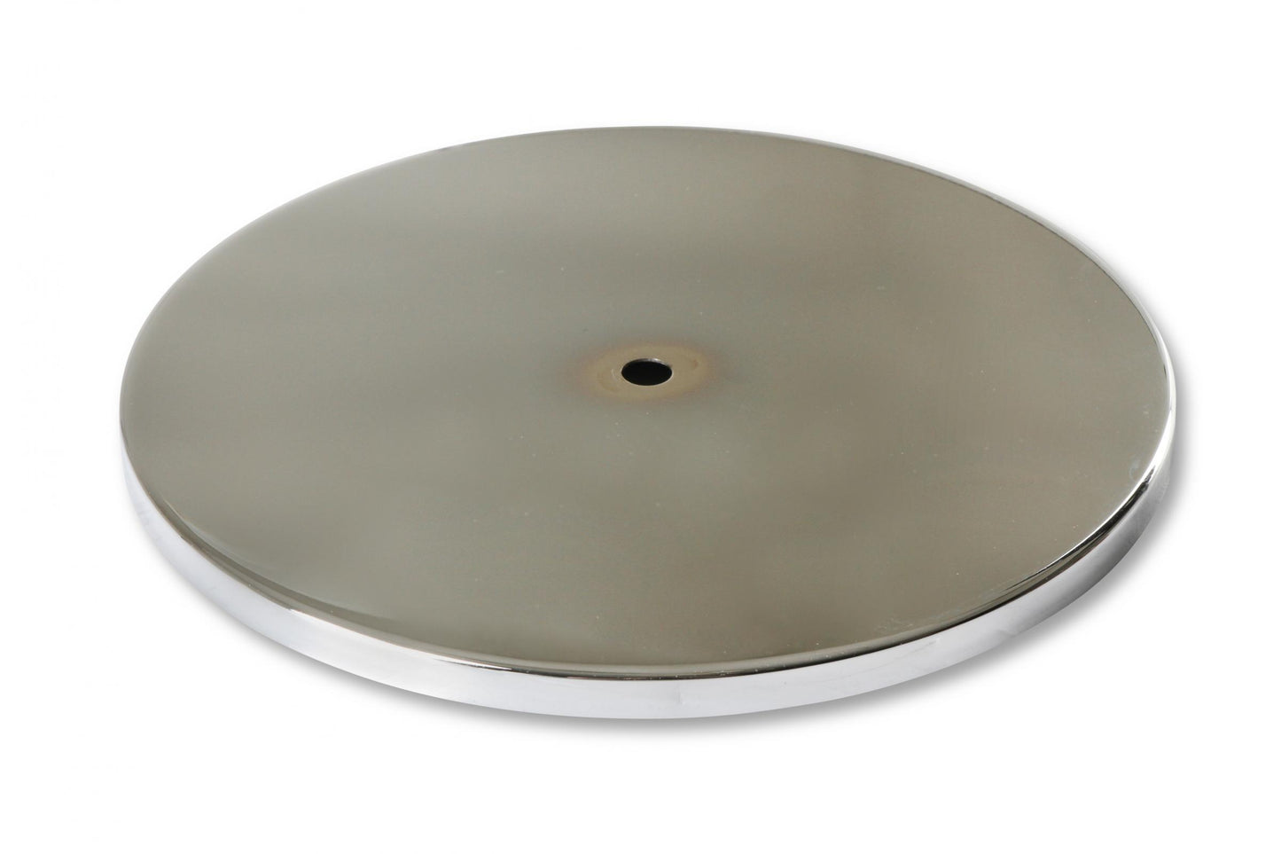 Air Cleaner 6-1/2 Inch Diameter, 2-7/16 Inch Tall Chrome Fits 5-1/8 Inch Diameter Carb Neck Mr Gasket-4