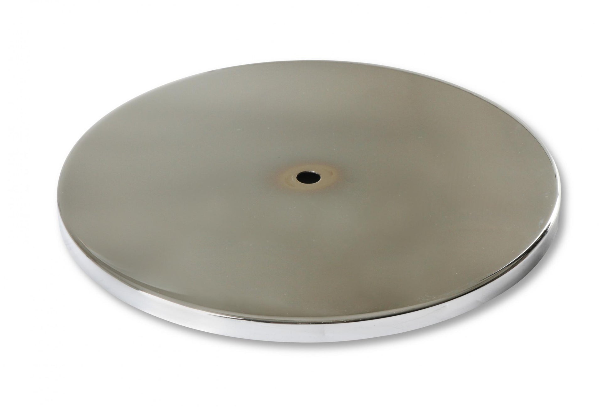 Air Cleaner 6-1/2 Inch Diameter, 2-7/16 Inch Tall Chrome Fits 5-1/8 Inch Diameter Carb Neck Mr Gasket-4