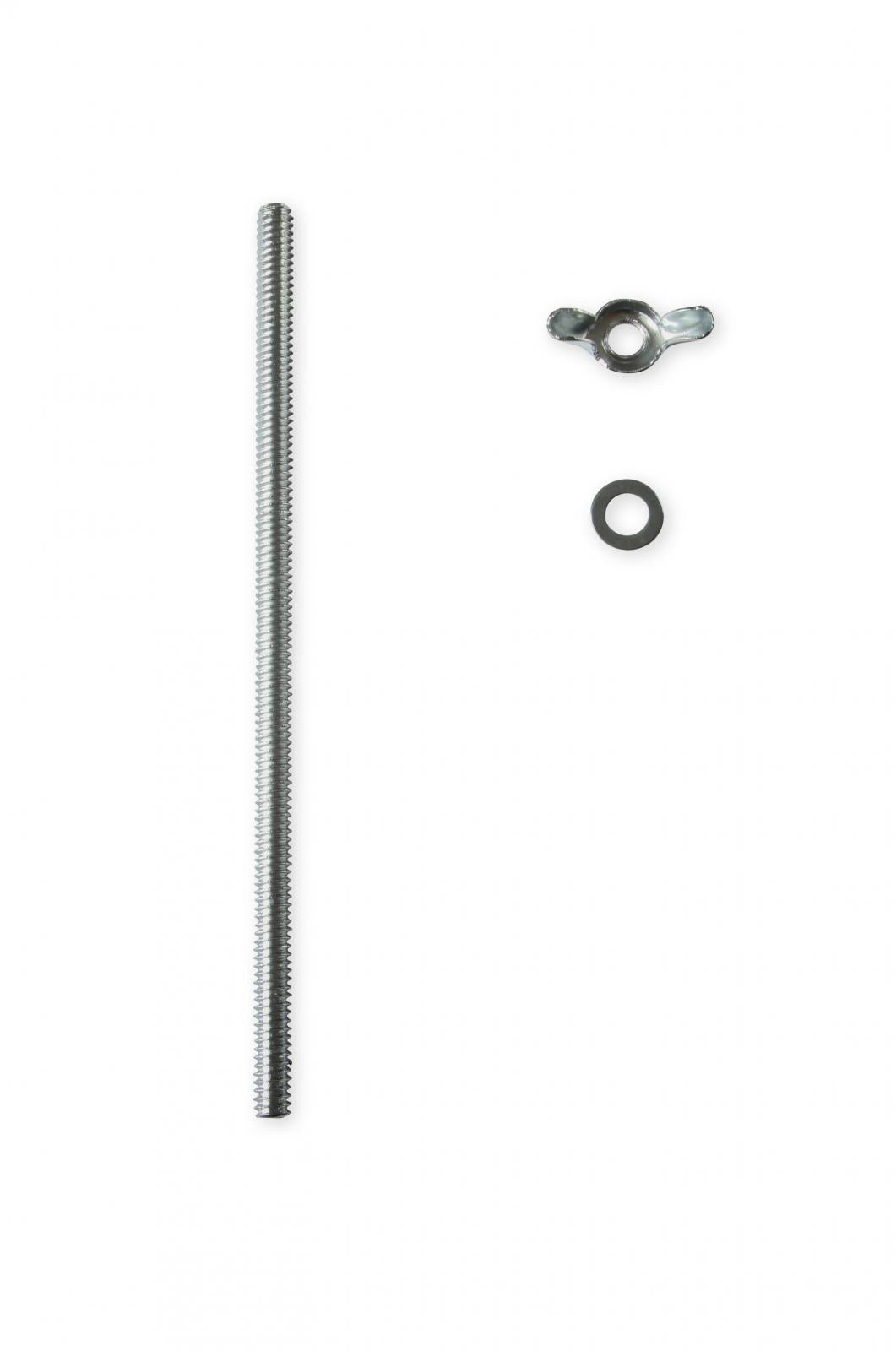 Air Cleaner 6-1/2 Inch Diameter, 2-7/16 Inch Tall Chrome Fits 5-1/8 Inch Diameter Carb Neck Mr Gasket-5