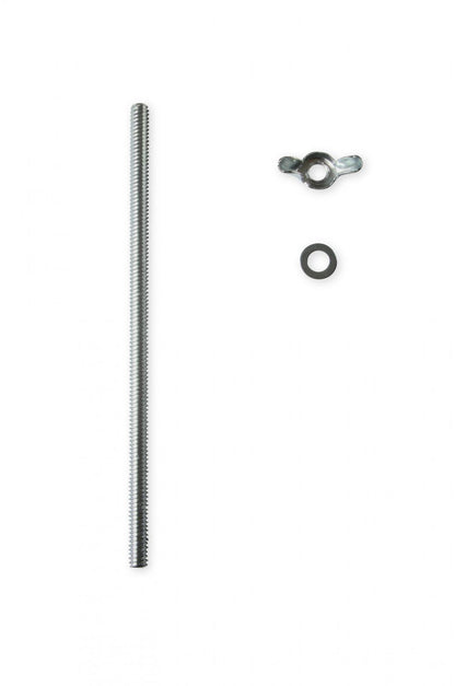 Air Cleaner 6-1/2 Inch Diameter, 2-7/16 Inch Tall Chrome Fits 5-1/8 Inch Diameter Carb Neck Mr Gasket-5