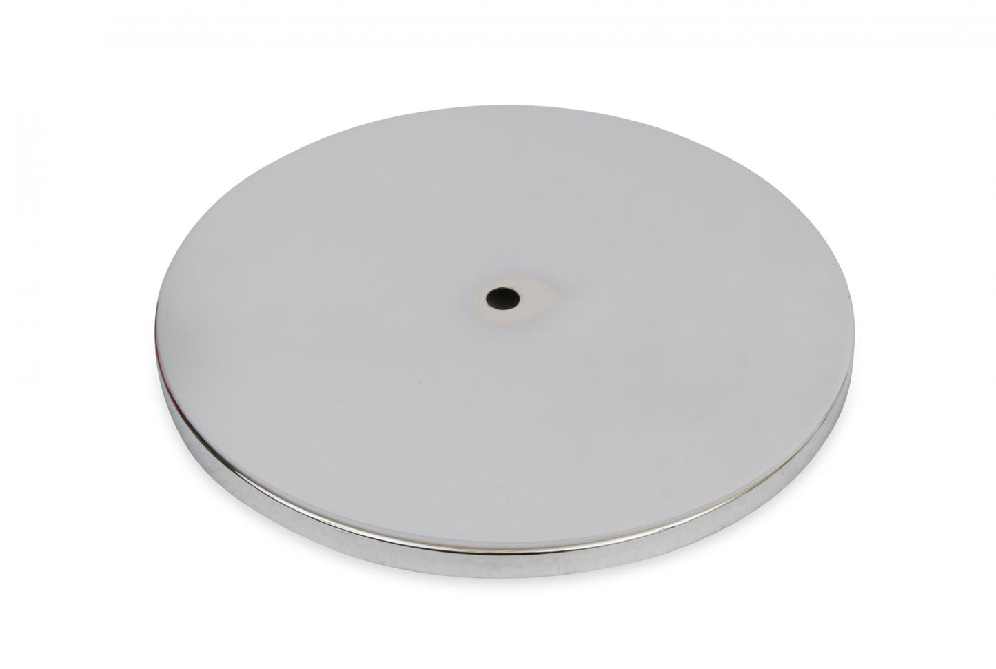 Air Cleaner 6-1/2 Inch Diameter, 2 Inch Tall Chrome Fits 5-1/8 Inch Diameter Carb Neck Mr Gasket-3