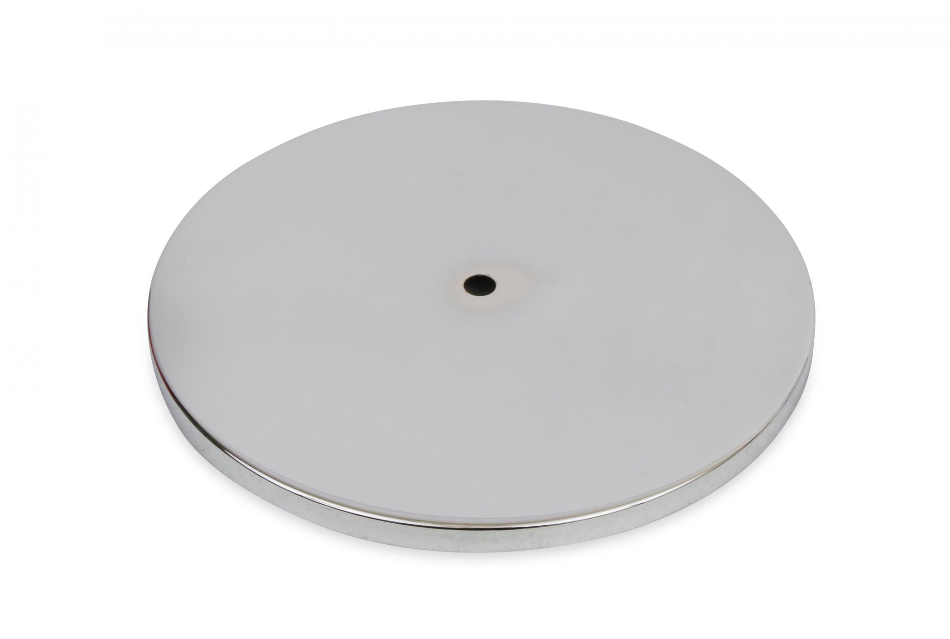 Air Cleaner 6-1/2 Inch Diameter, 2 Inch Tall Chrome Fits 5-1/8 Inch Diameter Carb Neck Mr Gasket-3