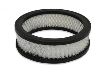 Air Cleaner 6-1/2 Inch Diameter, 2 Inch Tall Chrome Fits 5-1/8 Inch Diameter Carb Neck Mr Gasket-4