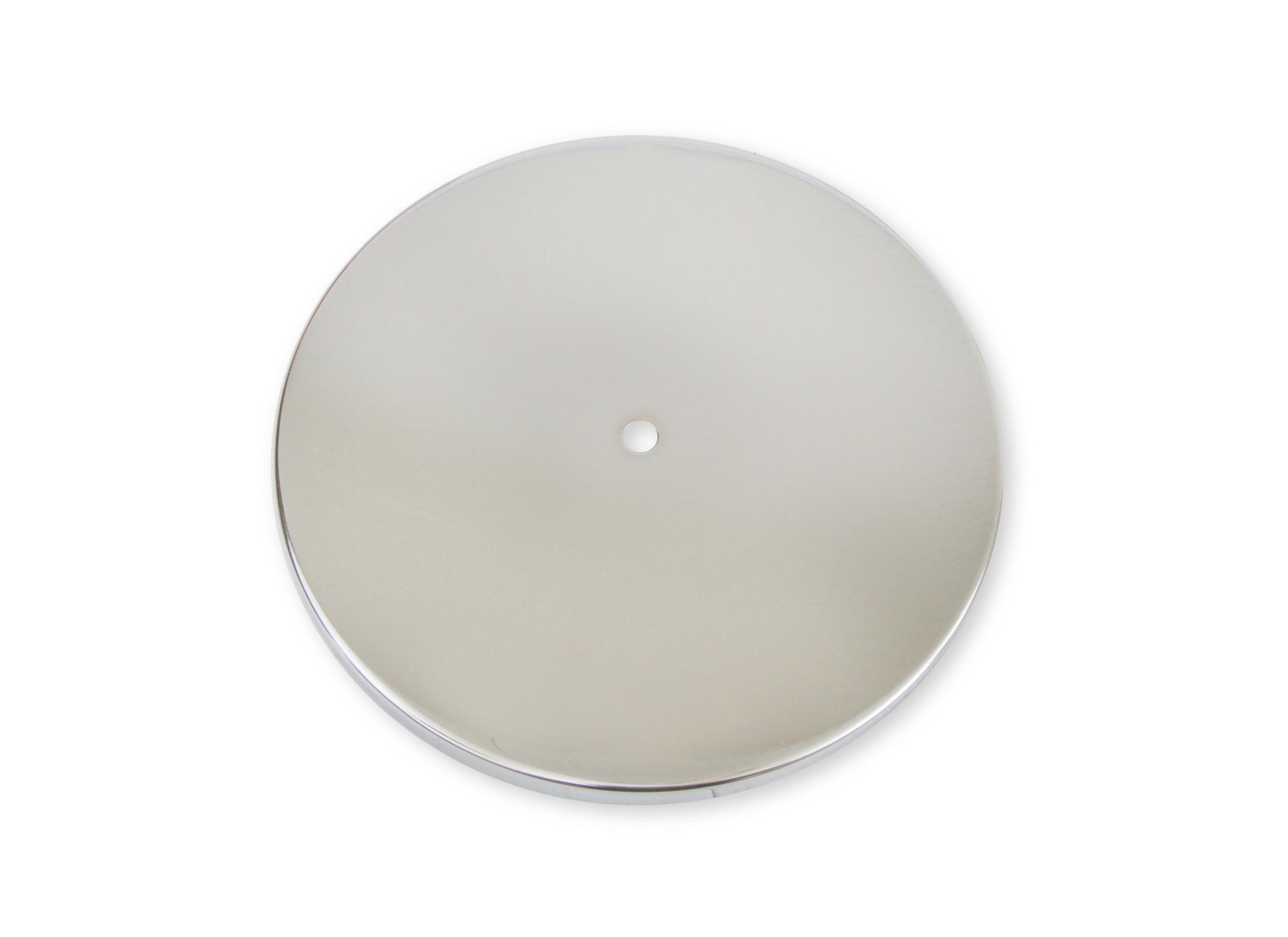 Air Cleaner Chrome 6-1/2 Inch Diameter x 3-1/4 Inch Height, Fits 2-5/16 Inch or 2-5/8 Inch Diameter Carb. Neck Mr Gasket-2