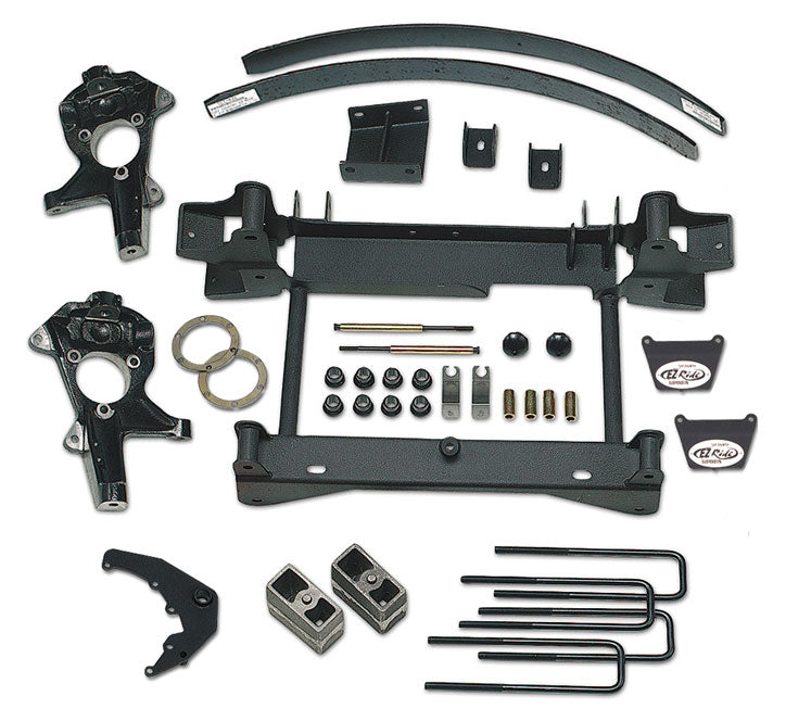 4 Inch Lift Kit 99-05 Silverado/Sierra 1500 w/One Piece Sub Frame Tuff Country-1