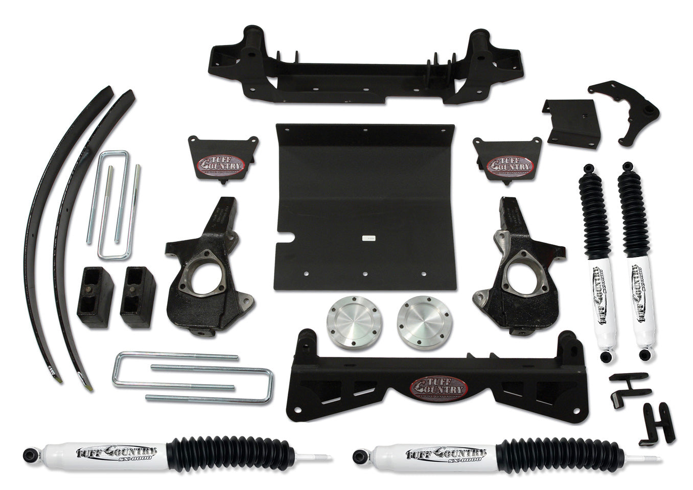 4 Inch Lift Kit 99-05 Silverado/Sierra 1500 w/multi Piece Sub Frame Tuff Country