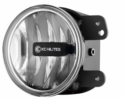 G4 Gravity LED 4 Inch SAE ECE Fog 1- Light 2010-2018 Jeep Wrangler JK 2/4-Door KC Hilites-1