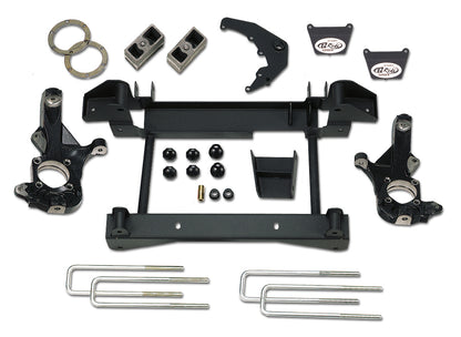 4 Inch Lift Kit 01-10 Silverado/Sierra 2500HD w/1 Piece Sub Frame Tuff Country-1