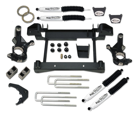 4 Inch Lift Kit 01-06 Silverado/Sierra 3500 / 3500HD w/1 Piece Sub Frame Tuff Country