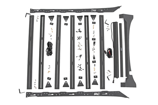 Roof Rack | FR 40 Inch Single Row BLK LED | Ford F-150 2WD/4WD (2015-2018) Rough Country