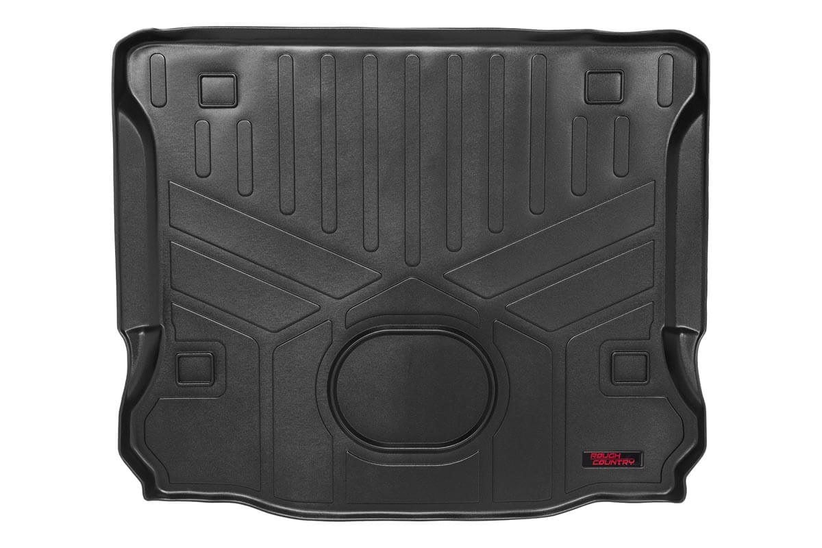 Rear Cargo Mat | Jeep Wrangler Unlimited 4WD (2015-2018) Rough Country